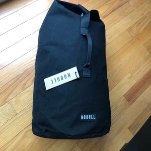 NOBULL Duffle bag, army style, black, canvas, limited edition, brand new